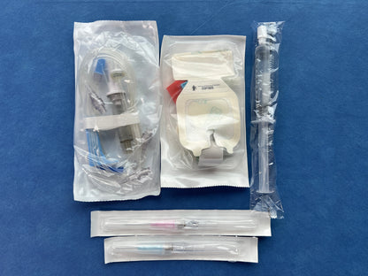 Complete IV Start Kit: Includes tubing, catheters, and all essential components for intravenous therapy setup. Ideal for healthcare professionals, this high-quality kit ensures efficient and safe IV administration in medical and emergency settings. No prescription needed