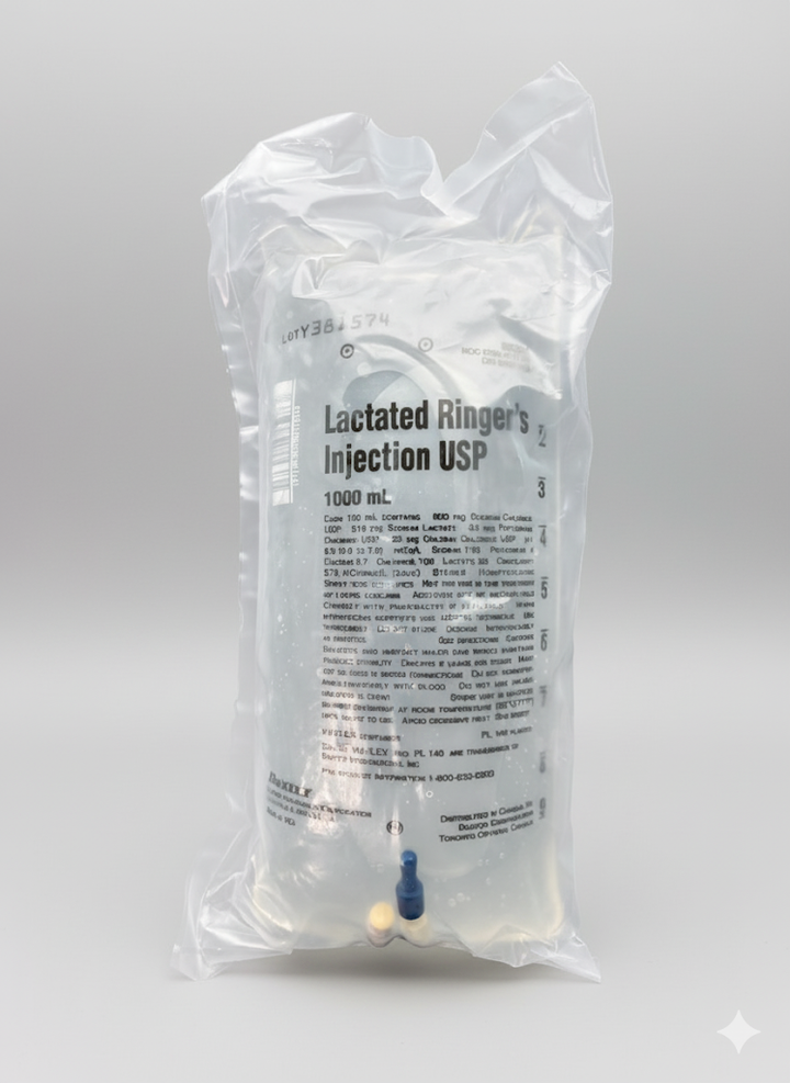 Lactated Ringer's Solutions – IV Fluid Supply