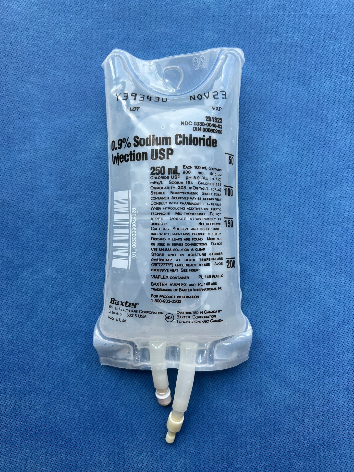 0.9% Sodium Chloride (Normal Saline) for IV Use: Safe for everyone, including pets. Ideal for hydration, medication dilution, and wound care. High-quality, sterile solution ensures reliable performance for medical professionals and pet care.