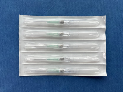 Shielded IV Catheter - 18G / 20G / 22G / 24G - 5 Pack