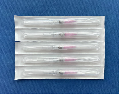 Shielded IV Catheter - 18G / 20G / 22G / 24G - 5 Pack